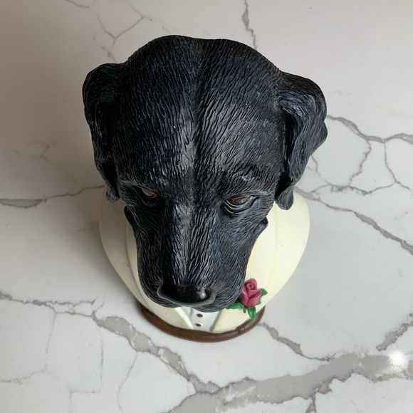 Silvestri Black Labrador Retriever Bookend or Paper weight - Picture 8 of 8